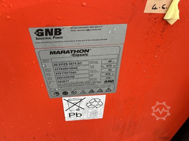 Chariot élévateur électrique à 4 roues Linde E16P-02