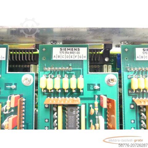 Siemens component Siemens 6FX1121-4BF01 Servo Interface Module E-Stand: C / 00 SN: 1103