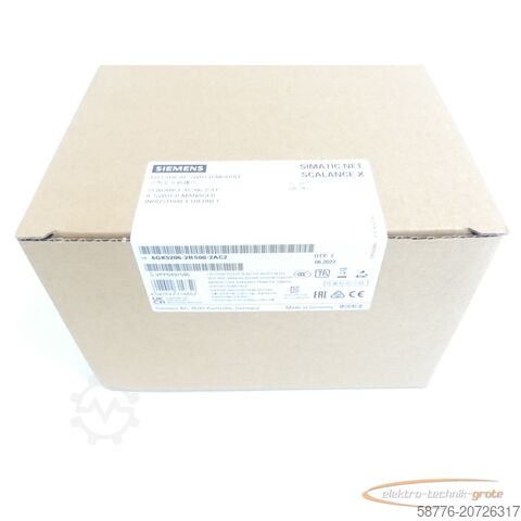 Siemens component Siemens 6GK5206-2BS00-2AC2 Switch Modul SN VPP6491546