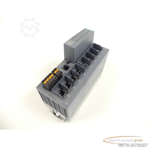 Siemens component Siemens 6GK5208-0BA00-2FC2 Industrial Ethernet Switch SN: SVPM5207219 - ungbr. -