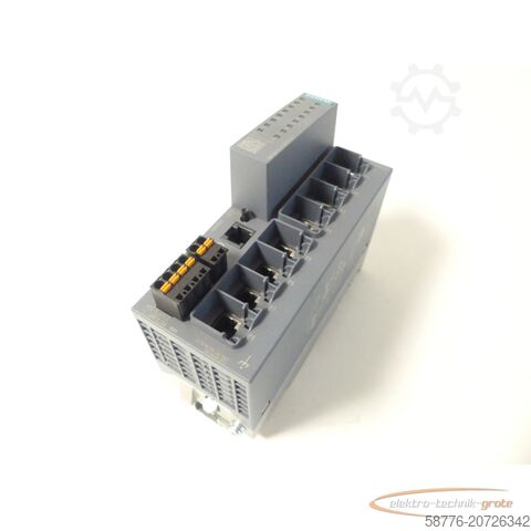 Siemens component Siemens 6GK5208-0BA00-2FC2 Industrial Ethernet Switch SN: SVPM6196454 - ungbr. -