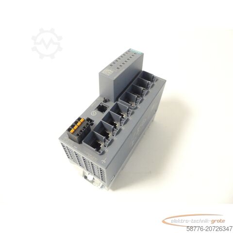 Siemens component Siemens 6GK5208-0BA00-2FC2 Industrial Ethernet Switch SN: SVPM6196455 - ungbr. -