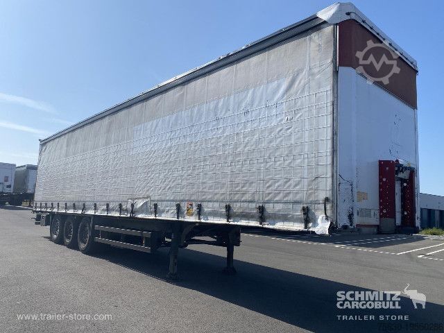 Nyitott ponyvás félpótkocsi Schmitz Cargobull Semitrailer Curtainsider Standard