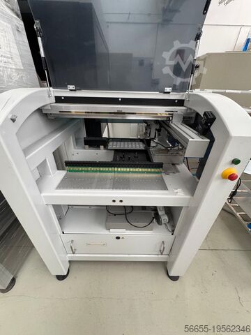 Lazer merkezlemeli yerleştirme otomasyonu Fritsch GmbH placeAll 610