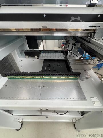 Lazer merkezlemeli yerleştirme otomasyonu Fritsch GmbH placeAll 610