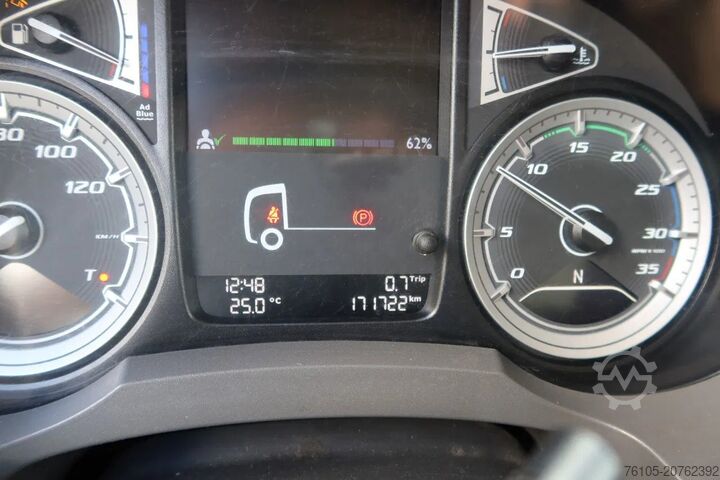 Lagaminas DAF LF 230 Bak+Klep Dhollandia 1500 kg Euro 6