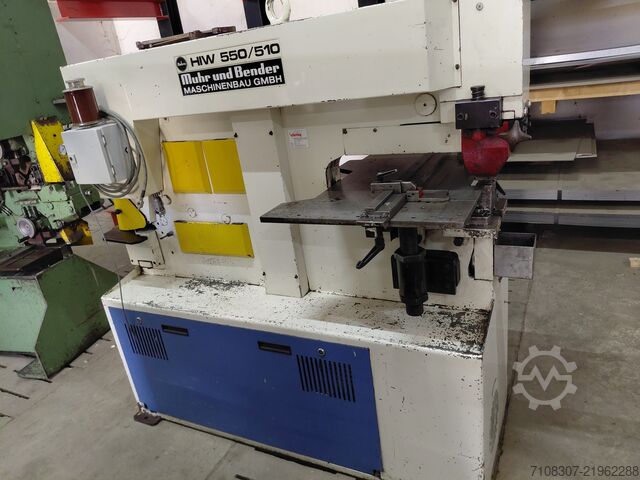 Punching machine / Profile steel shear Muhr & Bender HIW 550/510