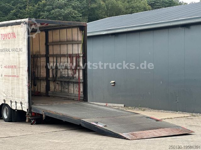 Tieflader-Sattelauflieger Wiese SA 36 CS-S Tieflader-Auflieger Plane,Rampe