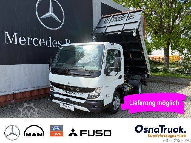 Kiper kombi MITSUBISHI 3C15 AMT Dreiseitenkipper Automat,Klima,AHK 3,5t