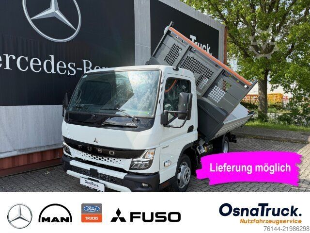 Tipvogn varebil FUSO 3C15 AMT Dreiseitenkipper Automat,Klima,AHK 3,5t