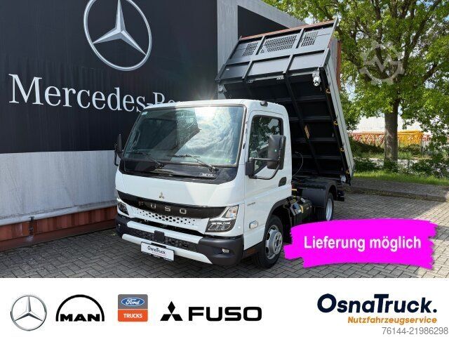 Tipvogn varebil FUSO 3C15 AMT Dreiseitenkipper Automat,Klima,AHK 3,5t