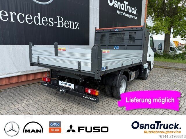 Tipvogn varebil FUSO 3C15 Hinterkipper+Box Klima,AHK 3,5t,Diff.-Sp.