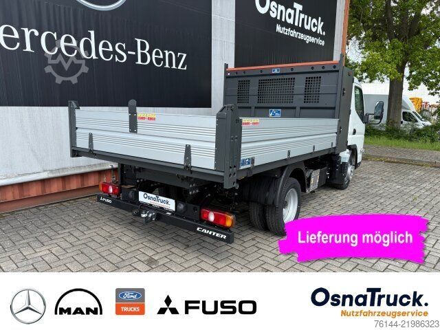 Tipvogn varebil MITSUBISHI 3C15 Hinterkipper+Box Klima,AHK 3,5t,Diff.-Sp.