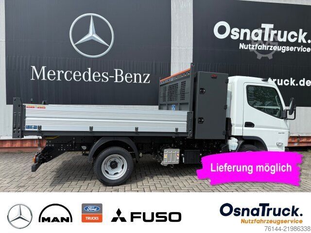 Tipvogn varebil MITSUBISHI 3C15 Hinterkipper+Box Klima,AHK 3,5t,Diff.-Sp.