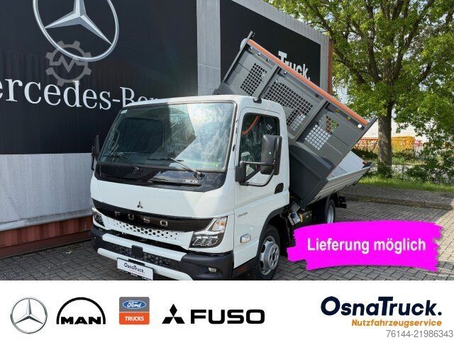 Tipvogn varebil FUSO 3C15 AMT Dreiseitenkipper Automat,Klima,AHK 3,5t
