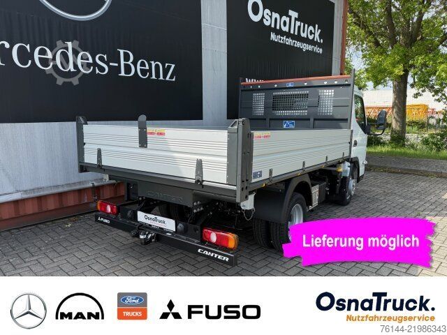 Tipvogn varebil FUSO 3C15 AMT Dreiseitenkipper Automat,Klima,AHK 3,5t