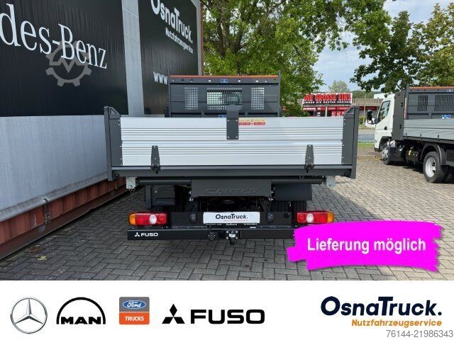 Tipvogn varebil FUSO 3C15 AMT Dreiseitenkipper Automat,Klima,AHK 3,5t