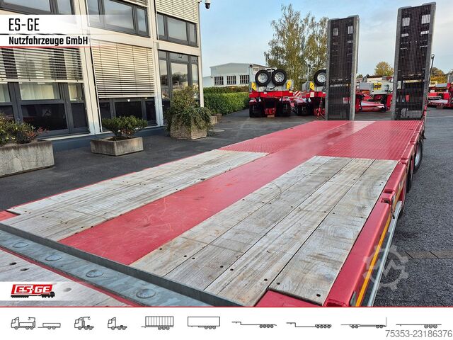 Dieplader oplegger FAYMONVILLE MAX Trailer MAX100 Semi-Tieflader