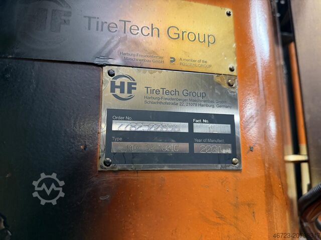 Hydraulic tire vulcanizing press Harburg-Freudenberger Maschinenbau GmbH MCP 52-180IC