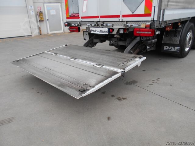 LKW mit Pritsche & Plane DAF XF510 6x2 CENTINA + SPONDA