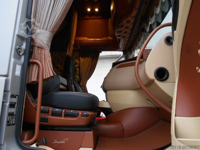 LKW mit Pritsche & Plane DAF XF510 6x2 CENTINA + SPONDA