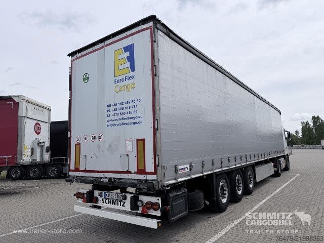 Auflieger mit Pritsche & Plane Schmitz Cargobull Curtainsider Standard
