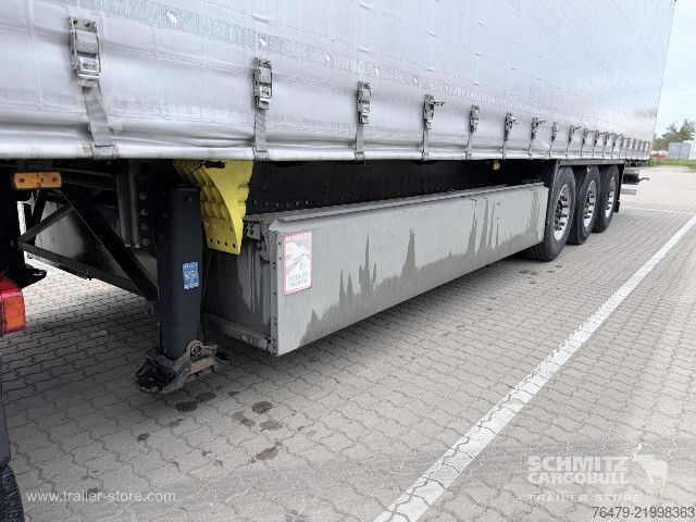 Auflieger mit Pritsche & Plane Schmitz Cargobull Curtainsider Standard