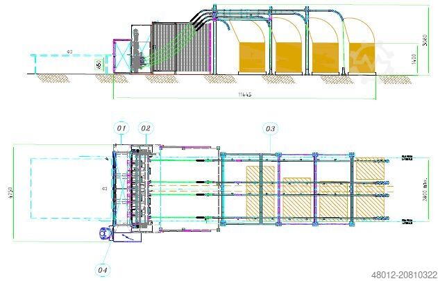 Boxmaker LCR, bez Panotec / Packize LCR LORENZONI (Bo.) Box On Demand VISION 2800 Automatik Endloswellpappe