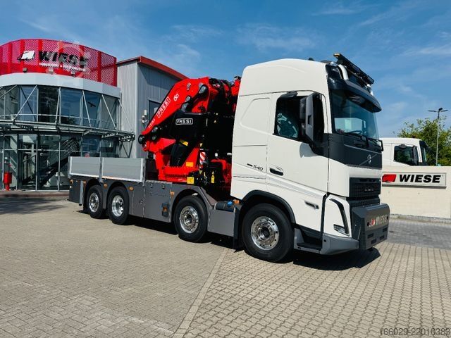 Platvormveok VOLVO FH 540 mit Fassi F2150RAL Fly Jib + Winde