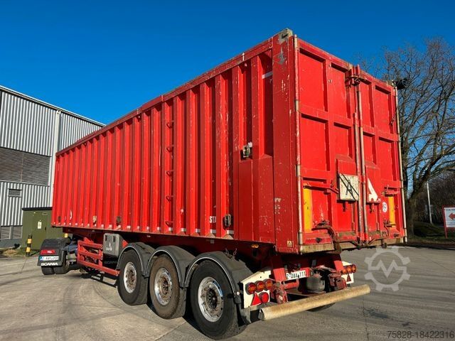 Kippipuoliperävaunu STAS S300CX /  59 m³ / Alu / SAF Achsen disc