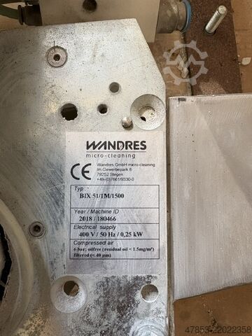 Máquina cepilladora WANDRES BIX 51/1M/1500