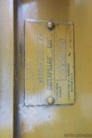 2013年 Caterpillar G3516H - 2000 千瓦电力 Caterpillar G3516H