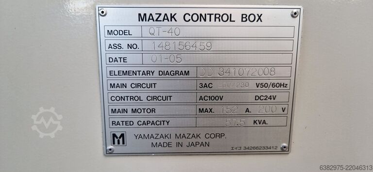 Torno CNC Mazak Quick Turn 40N
