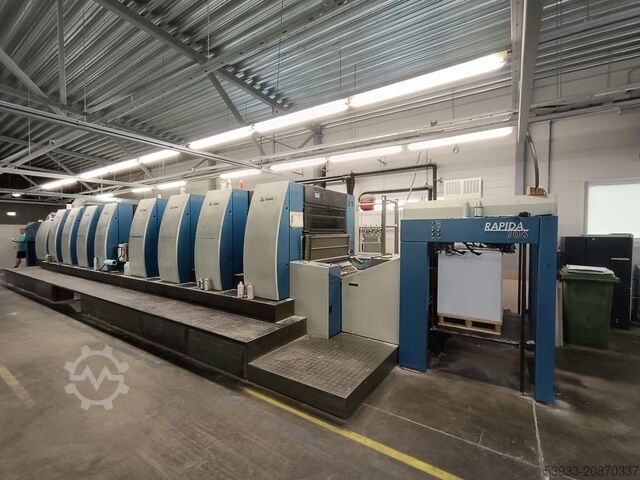 Offset printing press KBA RAPIDA 106-SIS-8 SW4 FAPC