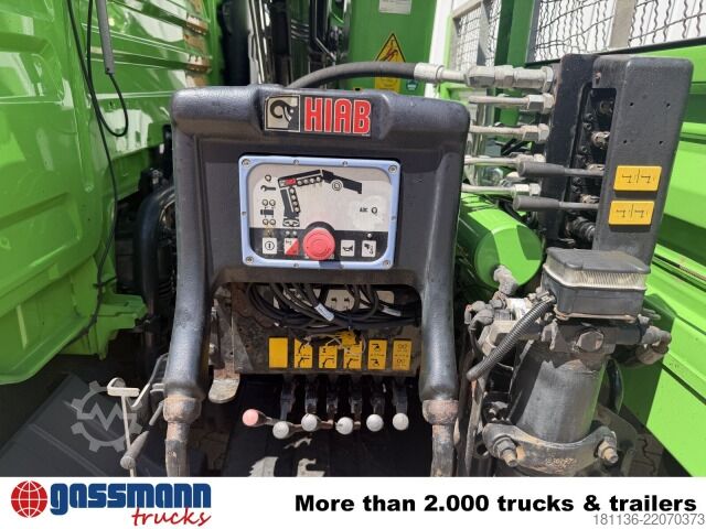 Camión volquete MAN TGL 12.220 4X2 BB, EEV, Kran Hiab 088 BS-2 CL