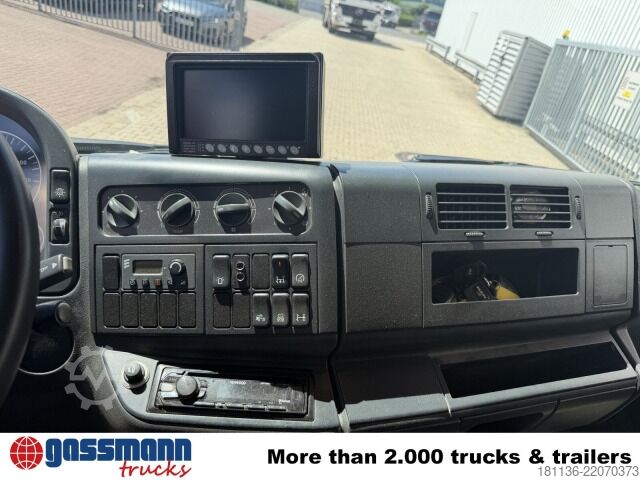 Camión volquete MAN TGL 12.220 4X2 BB, EEV, Kran Hiab 088 BS-2 CL