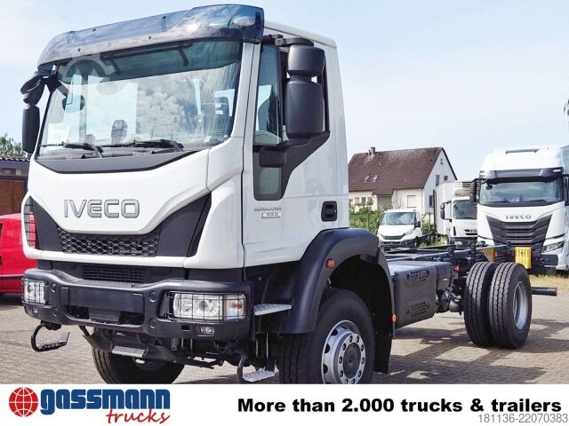 รถบรรทุกขนถ่ายตู้คอนเทนเนอร์แบบตะขอ (roll-off) Iveco EuroCargo ML150E32W 4x4