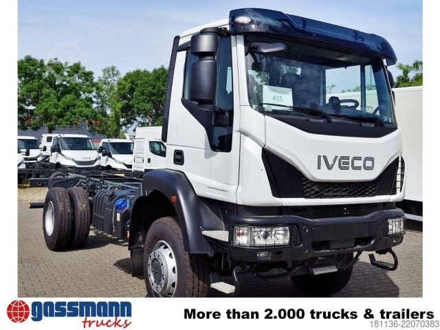 รถบรรทุกขนถ่ายตู้คอนเทนเนอร์แบบตะขอ (roll-off) Iveco EuroCargo ML150E32W 4x4