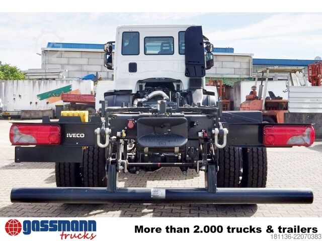 รถบรรทุกขนถ่ายตู้คอนเทนเนอร์แบบตะขอ (roll-off) Iveco EuroCargo ML150E32W 4x4