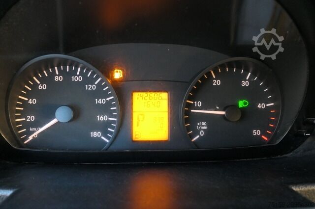 Mobil boks mercedes-benz SPRINTER 310 CDI MAXI EURO-5 KOFFER REGALE KAMERA DURCHGANG