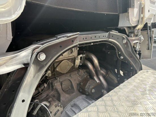 Autocarro ribaltabile MERCEDES-BENZ ACTROS 2551 6X2, PALFINGER-ABROLLKIPPER MIT SCHROTTKRAN,  LENK-LIFTACHSE, EURO 6