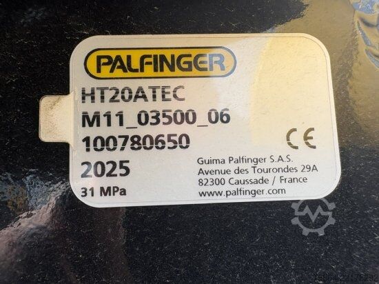 Autocarro ribaltabile MERCEDES-BENZ ACTROS 2551 6X2, PALFINGER-ABROLLKIPPER MIT SCHROTTKRAN,  LENK-LIFTACHSE, EURO 6