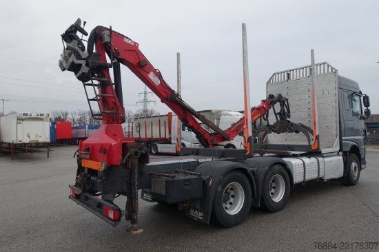 Autocarro forestale DAF XF 510 MIT PENZ LADEKRAN 15Z8.70 INKL. HOLZGREIFER 6X4