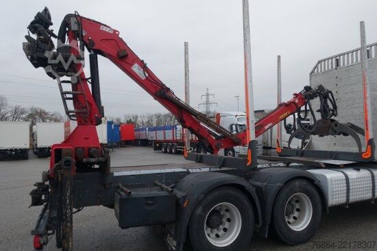 Autocarro forestale DAF XF 510 MIT PENZ LADEKRAN 15Z8.70 INKL. HOLZGREIFER 6X4