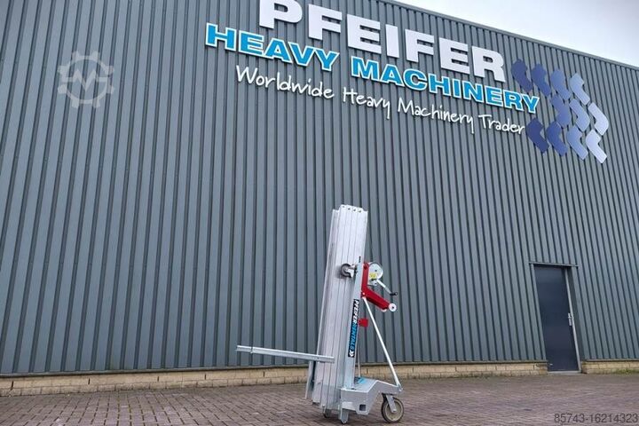 Plate-forme de travail télescopique articulée AlpLift Large 620 Material Lift, Valid inspection,