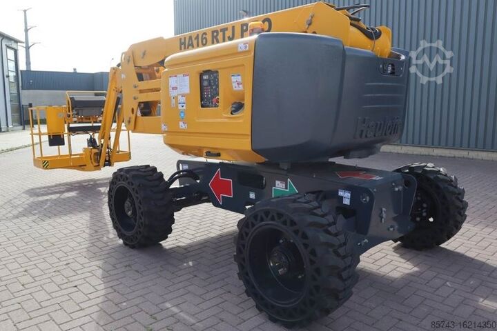Articulated boom lift Haulotte HA16RTJ Pro NEW, Valid inspection, *Guarantee! Die