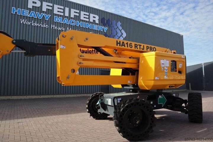 Articulated boom lift Haulotte HA16RTJ Pro NEW, Valid inspection, *Guarantee! Die