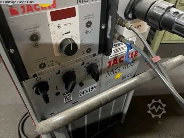 Hegesztési rendszer JAECKEL MIG 405