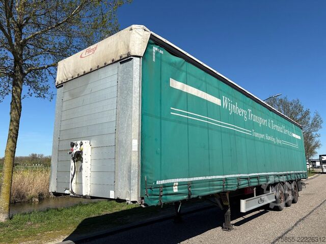 Curtain sided Fliegl SDS 350 Lift-Axle / BPW Disc / NEW APK-TÜV / NL...