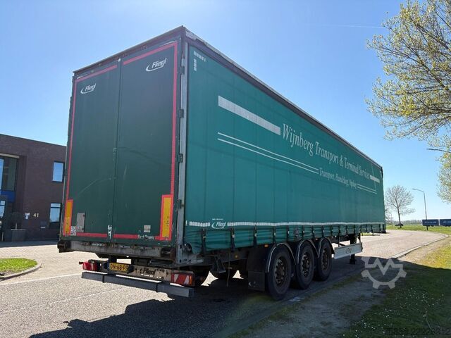Curtain sided Fliegl SDS 350 Lift-Axle / BPW Disc / NEW APK-TÜV / NL...